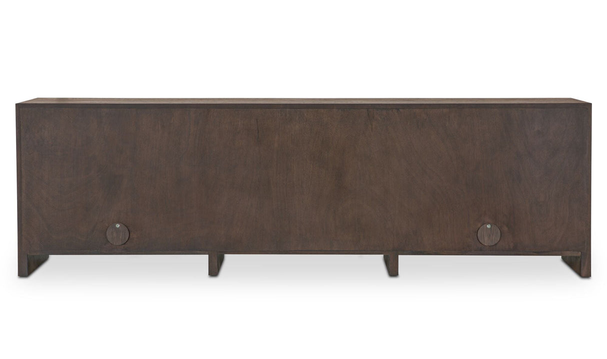 Jenson Media Unit Brown by Moe's Home at Eve Furniture