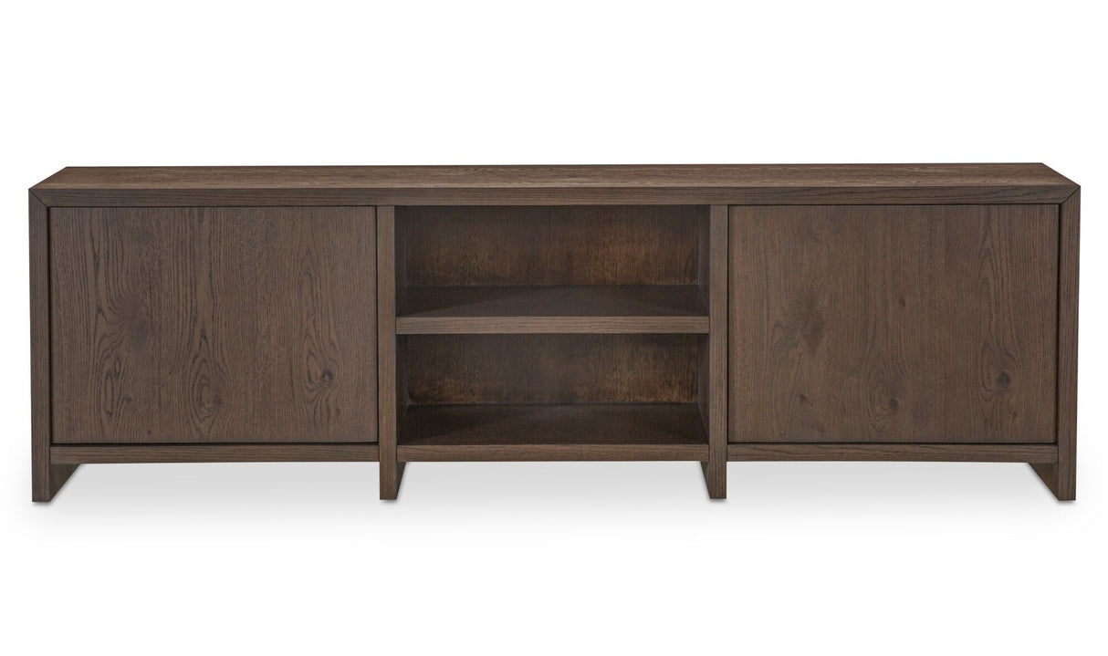 Jenson Media Unit Brown by Moe's Home at Eve Furniture
