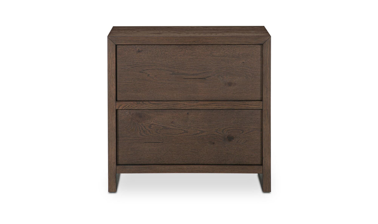 Jenson Nightstand Brown by Moe's Home at Eve Furniture