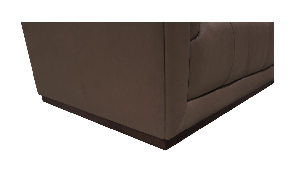 Jervis Sofa Cool Brown by Moe's Home at Eve Furniture
