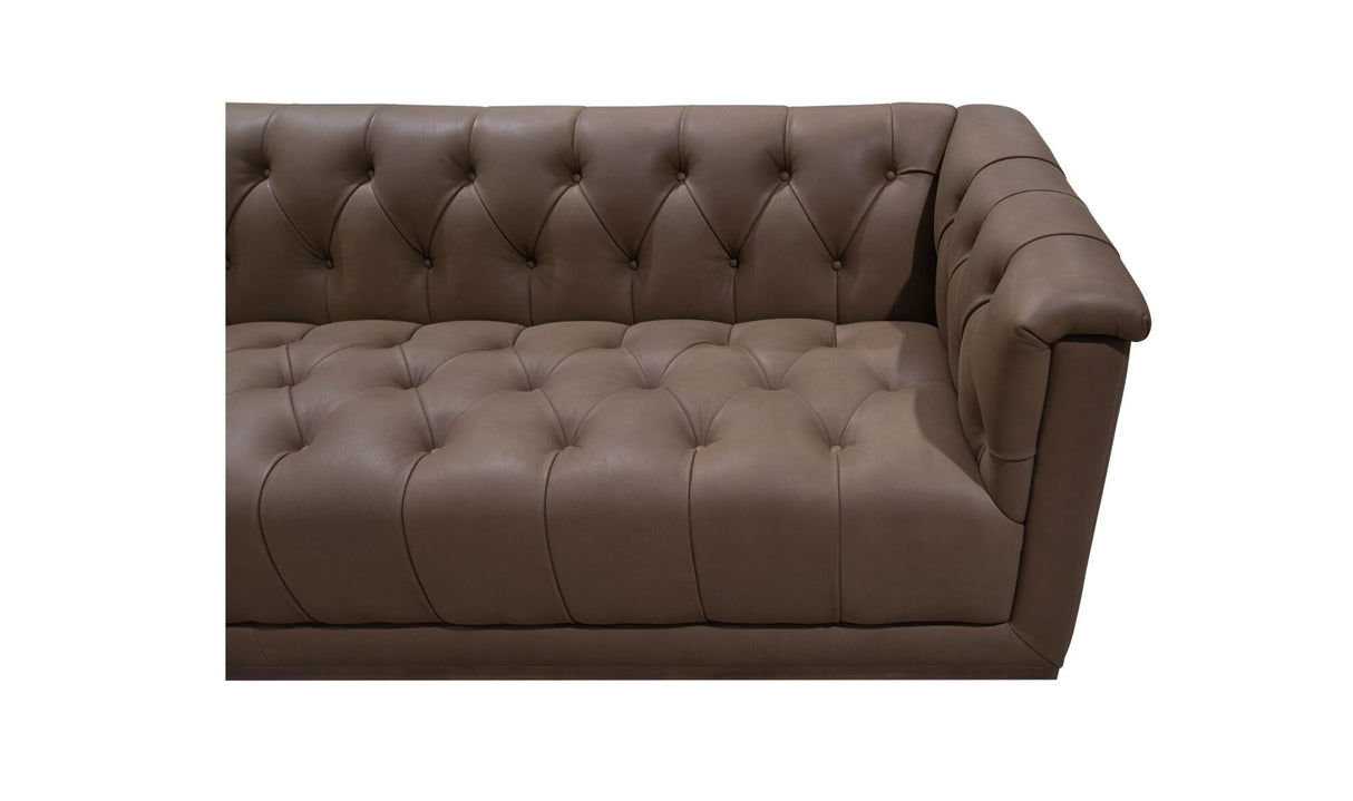 Jervis Sofa Cool Brown by Moe's Home at Eve Furniture