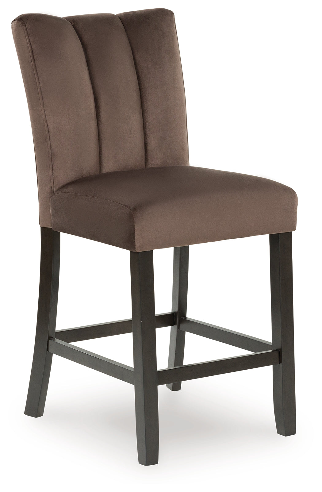 Jeshina Mocha Counter Height Barstool, Set of 2 by Ashley at Eve Furniture