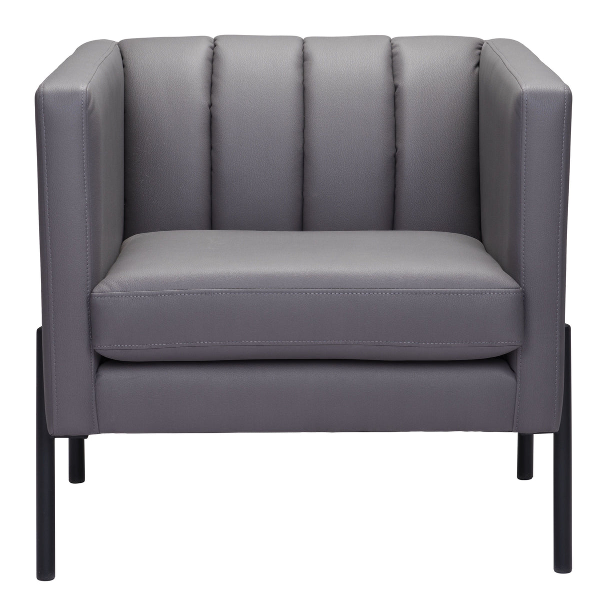 Jess Accent Chair Gray by Zuomod at Eve Furniture