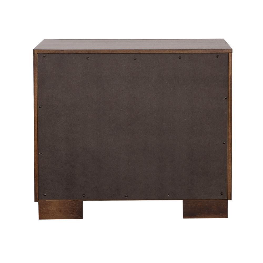 Jessica Cappuccino 2-Drawer Nightstand by Coaster at Eve Furniture