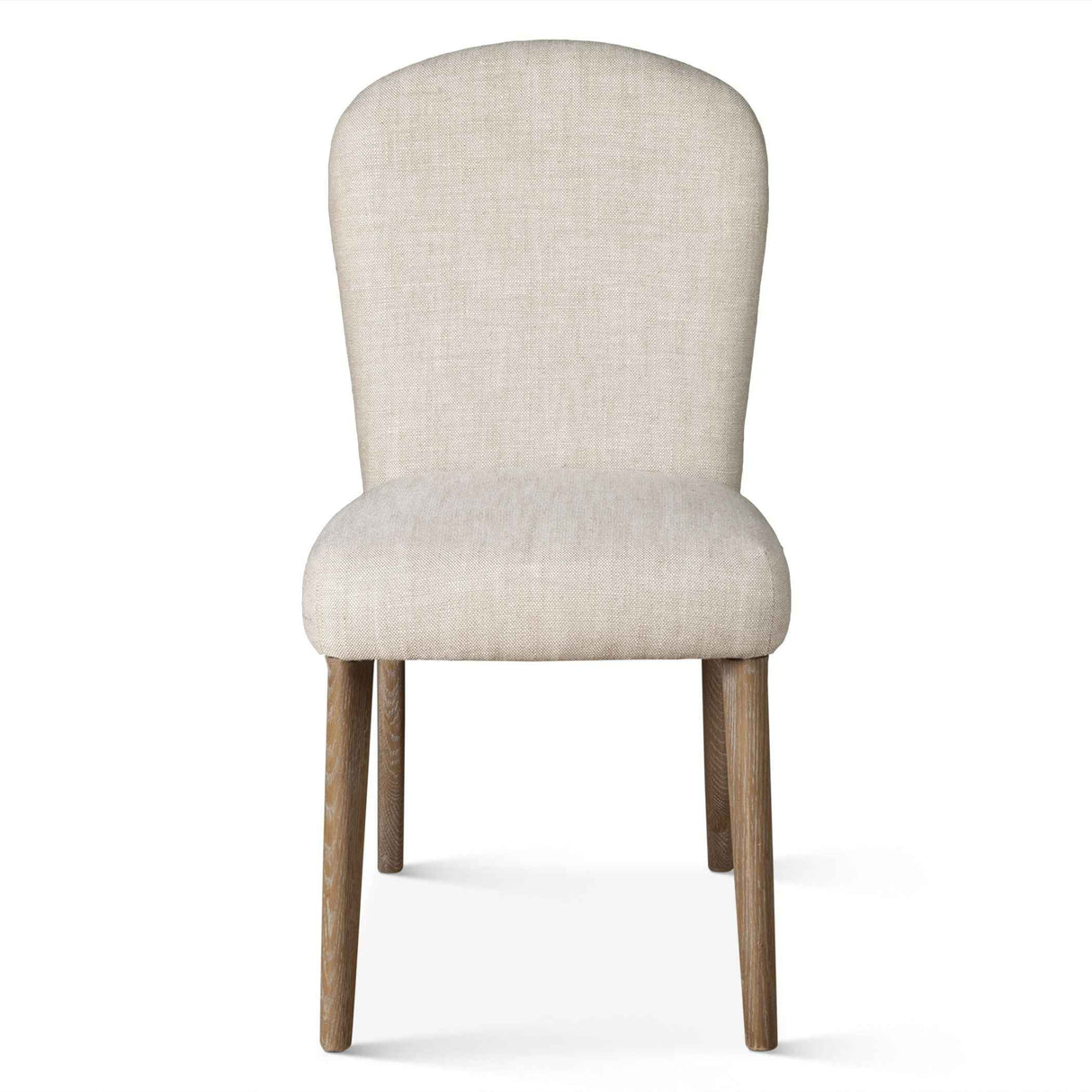 Jessie 18" Dining Chair in Beige Linen, Set of 2 by Home Trends & Design at Eve Furniture