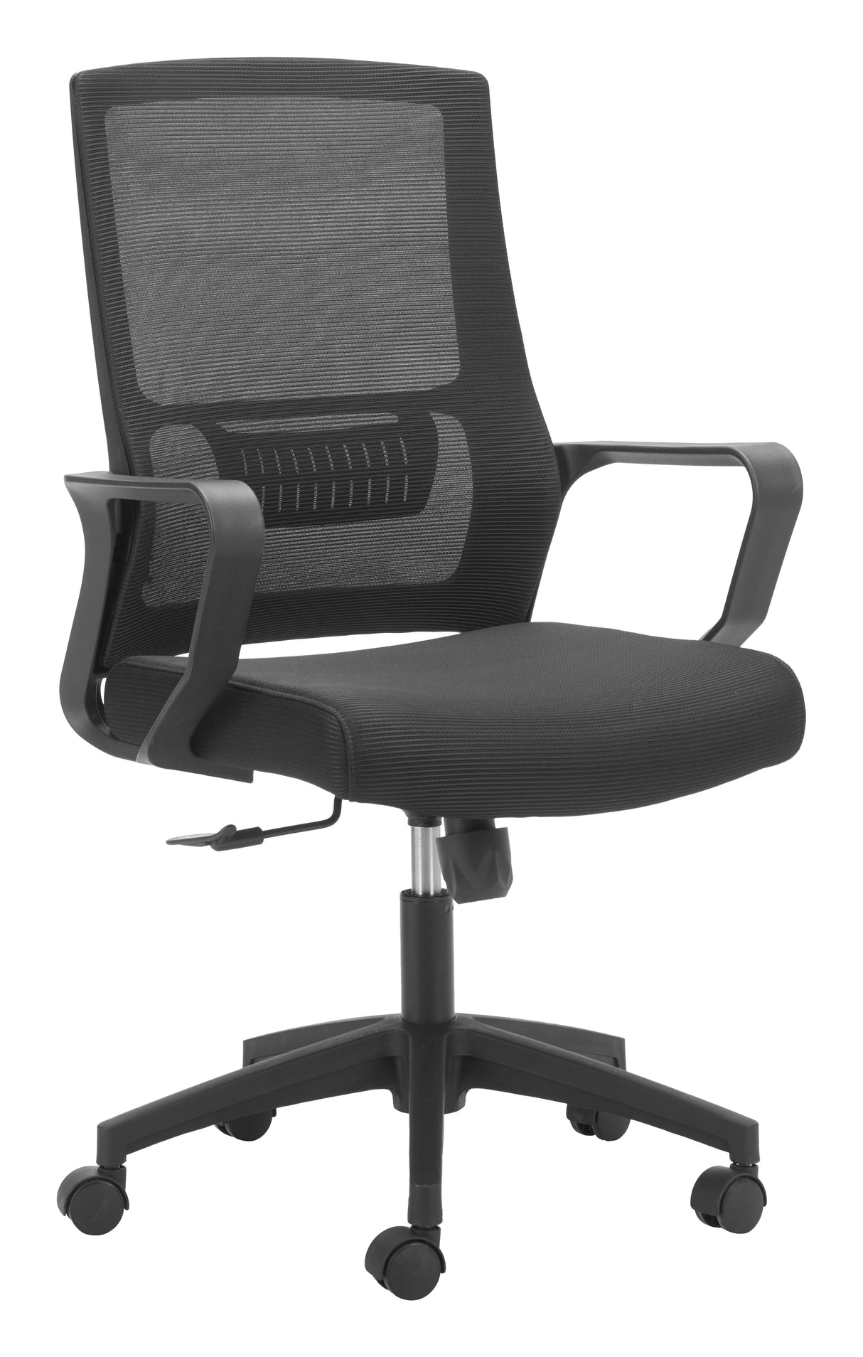 Jett Black Low Back Office Chair by Zuomod at Eve Furniture