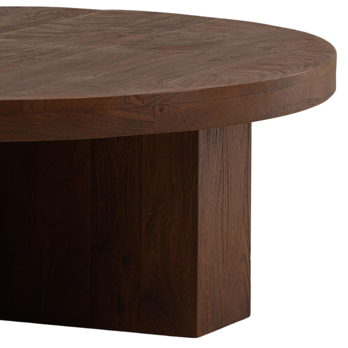Jettson Coffee Table, Brown by Dovetail at Eve Furniture