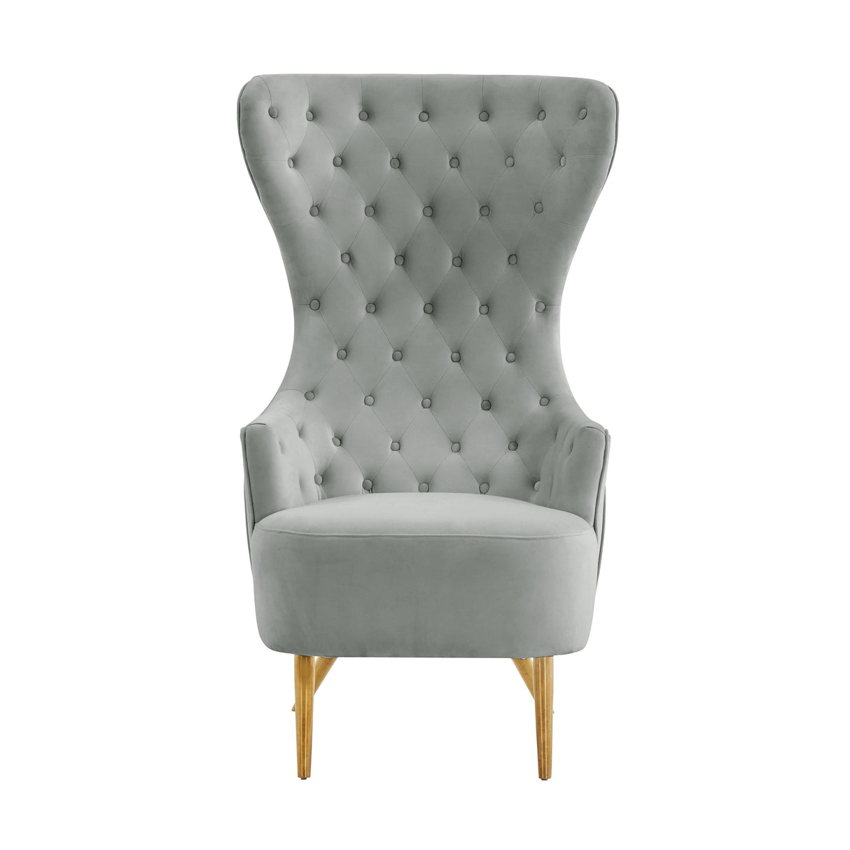 Jezebel Velvet Wingback Chair by Inspire Me! Home Decor by TOV Furniture at Eve Furniture