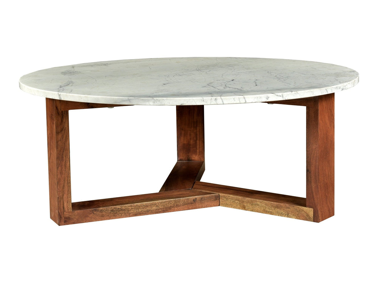 Jinxx White Coffee Table by MOES at Eve Furniture