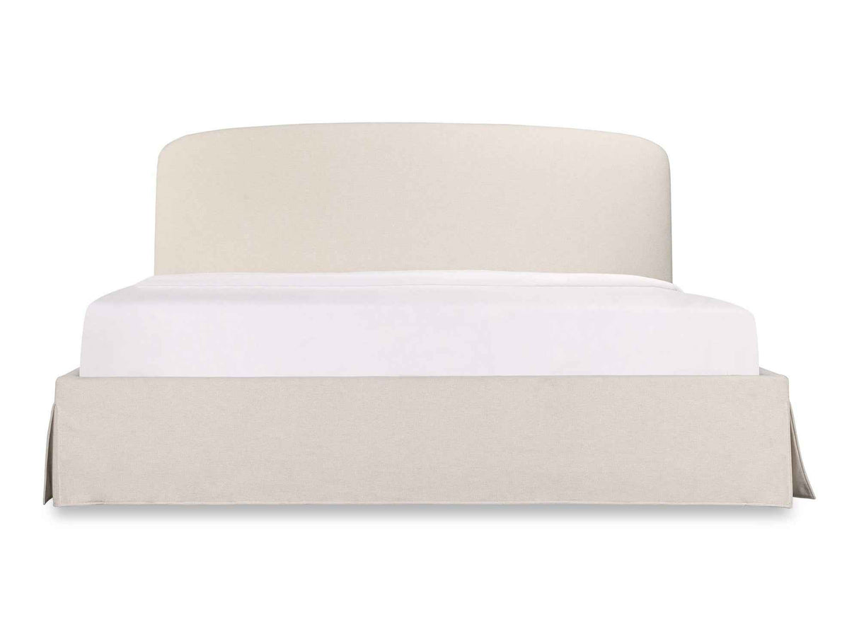 Joan Cream King Storage Bed by Moe's Home at Eve Furniture