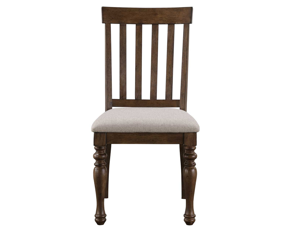 Joanna Caramel Brown Dining Room Set by Steve Silver at Eve Furniture