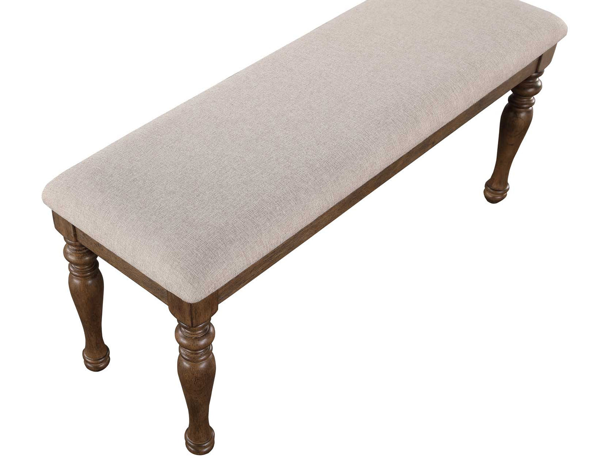 Joanna Caramel Brown Dining Room Set by Steve Silver at Eve Furniture