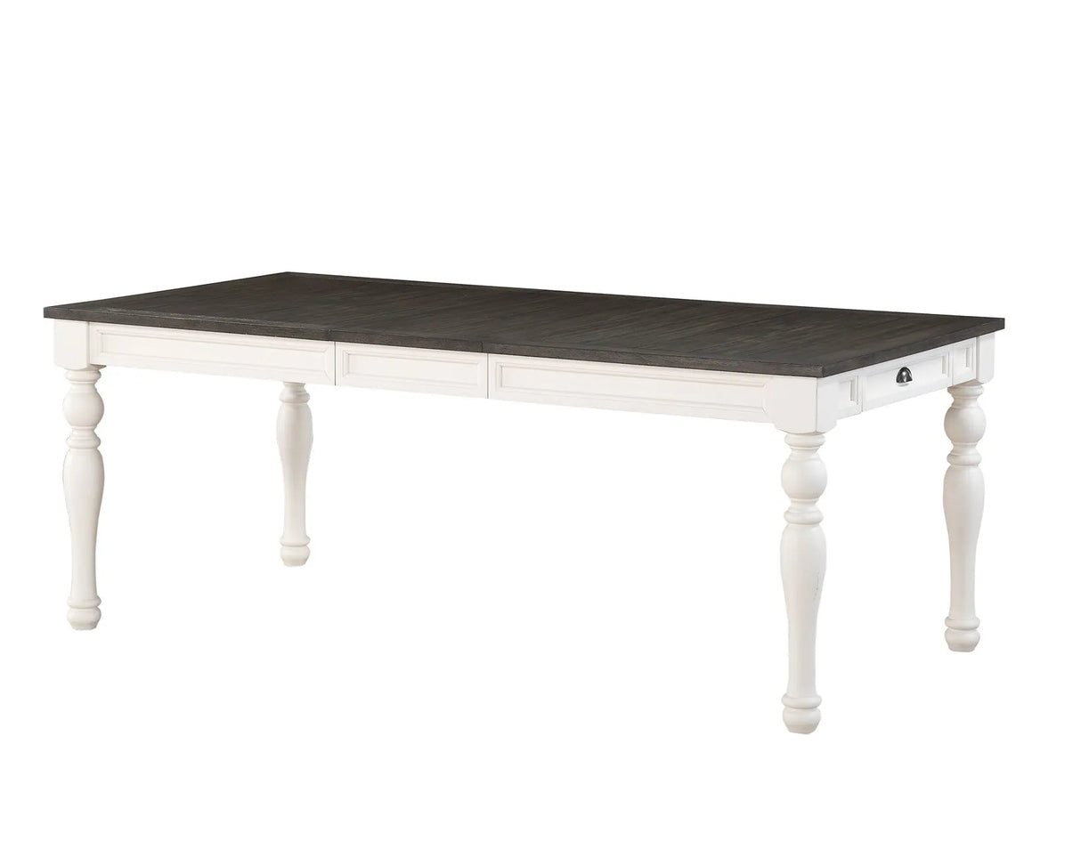 Joanna Ivory/Mocha Dining Room Set by Steve Silver at Eve Furniture