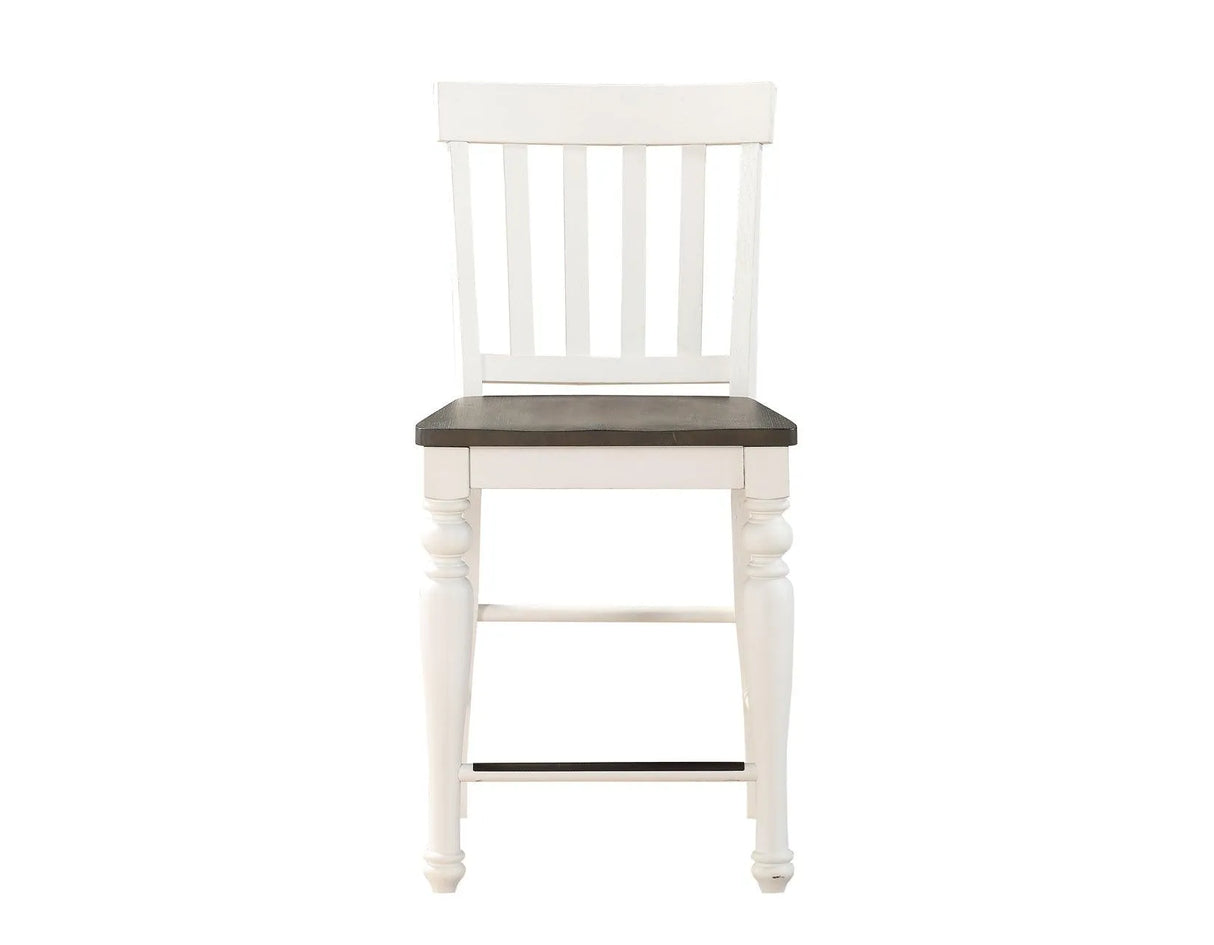 Joanna Two Tone 24″ Counter Stool, Set of 2 by Steve Silver at Eve Furniture
