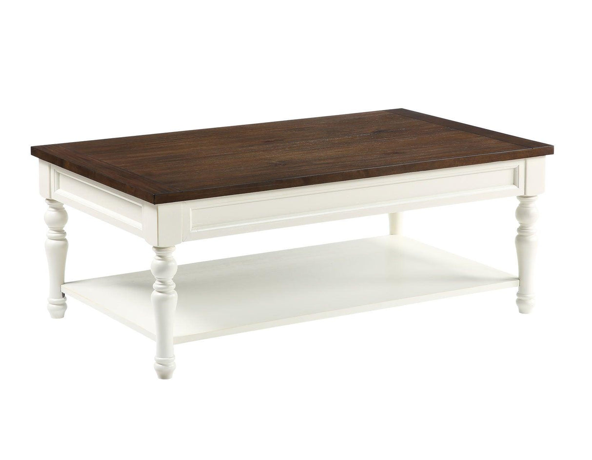 Joanna Coffee Table with Casters by Steve Silver at Eve Furniture