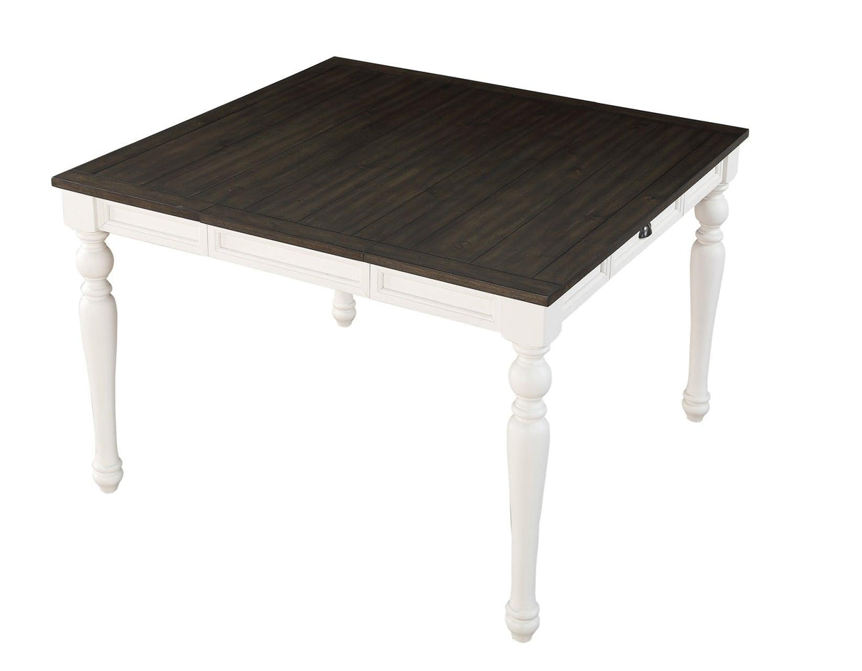 Joanna Two Tone Counter Table w/18″ Leaf by Steve Silver at Eve Furniture