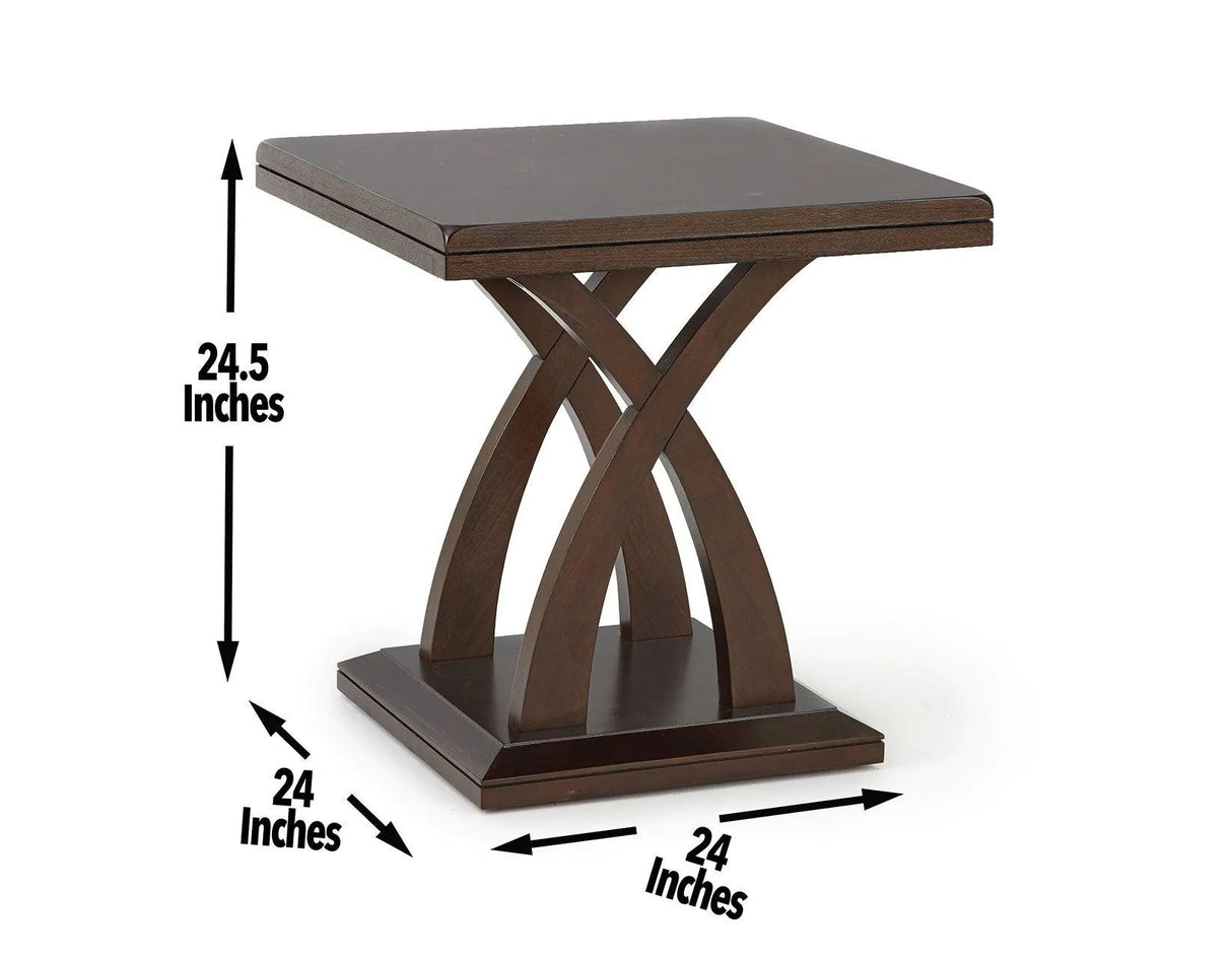 Jocelyn 3-Piece Set (Cocktail & 2 End Tables) by Steve Silver at Eve Furniture