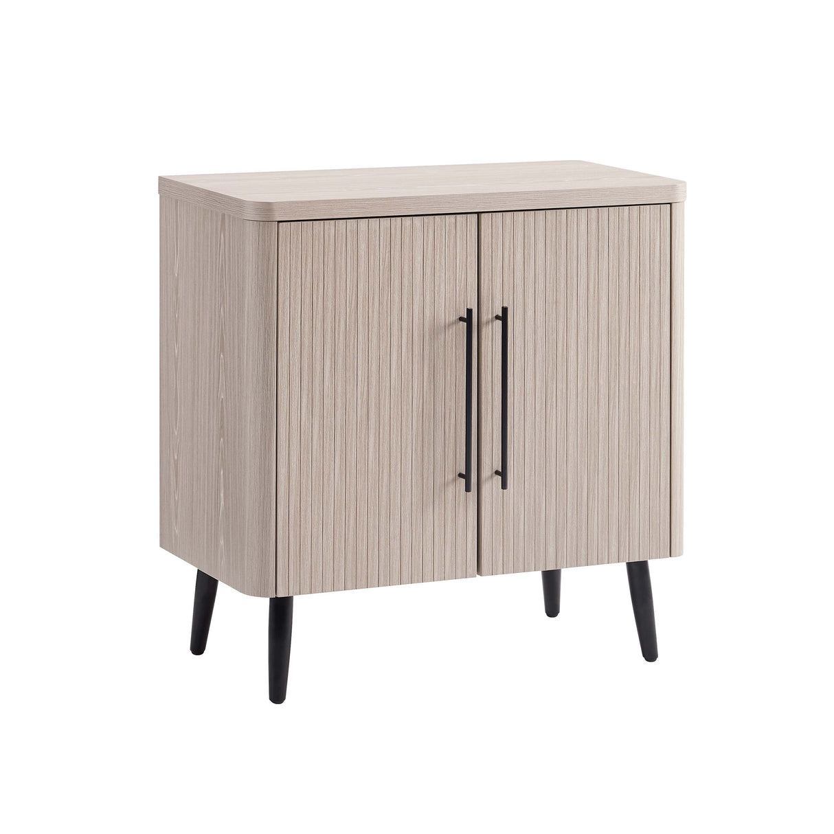 Jodie Accent Cabinet in Whitewashed Oak by Manhattan Comfort at Eve Furniture