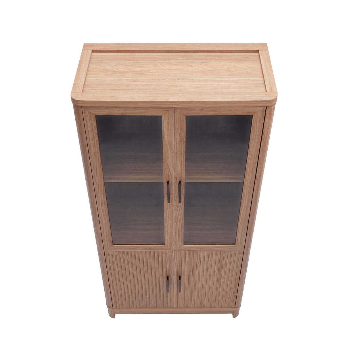 Jodie Bookcase in Maple (set of 2) by Manhattan Comfort at Eve Furniture