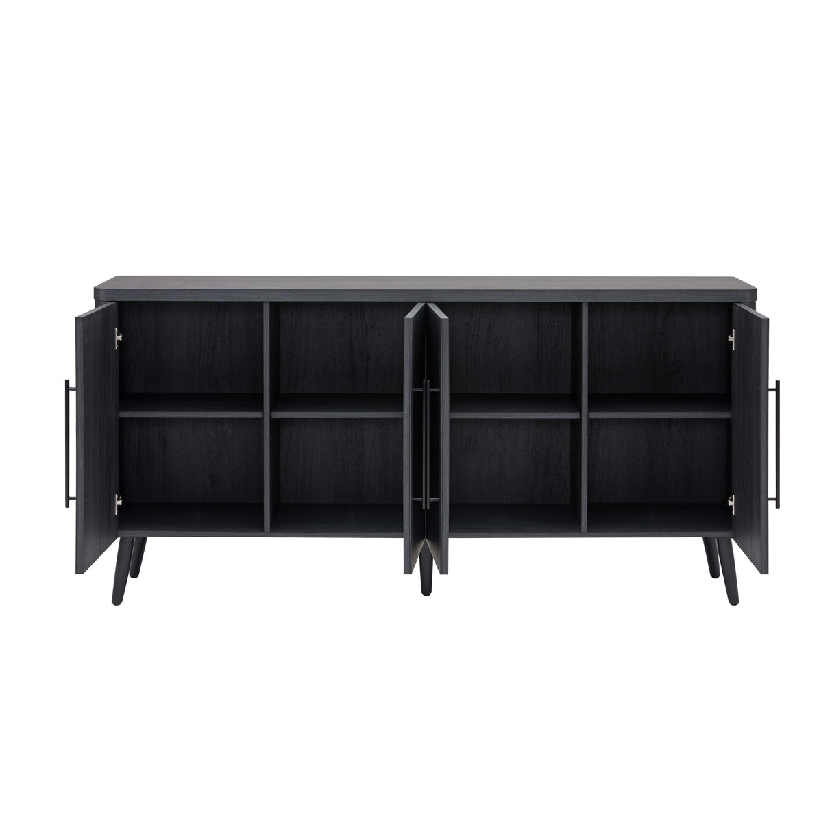 Jodie Sideboard in Charcoal Grey by Manhattan Comfort at Eve Furniture