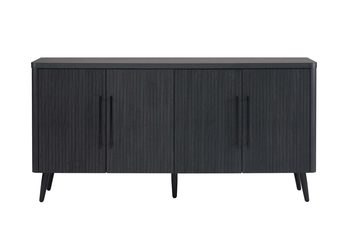 Jodie Sideboard in Charcoal Grey by Manhattan Comfort at Eve Furniture