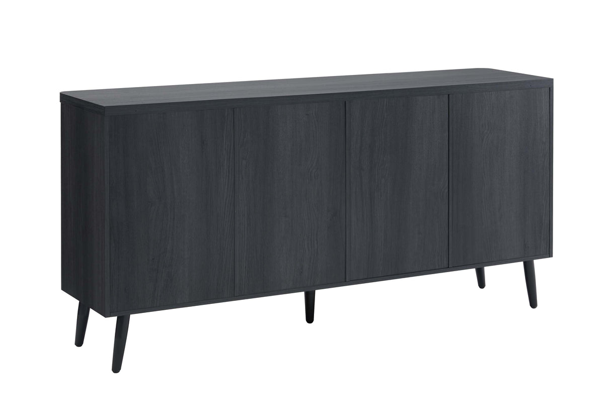 Jodie Sideboard in Charcoal Grey by Manhattan Comfort at Eve Furniture