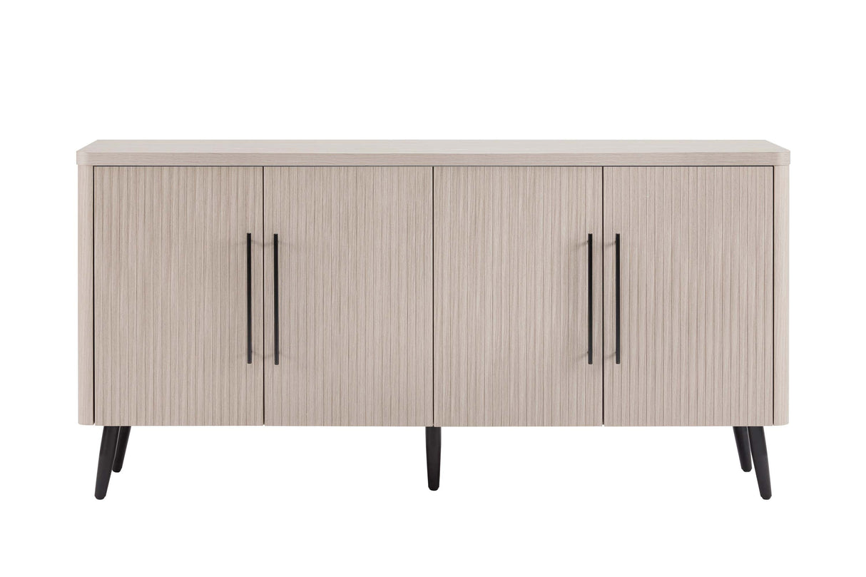 Jodie Sideboard in Whitewashed Oak by Manhattan Comfort at Eve Furniture