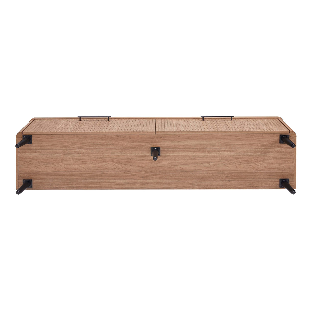 Jodie TV Stand in Maple by Manhattan Comfort at Eve Furniture