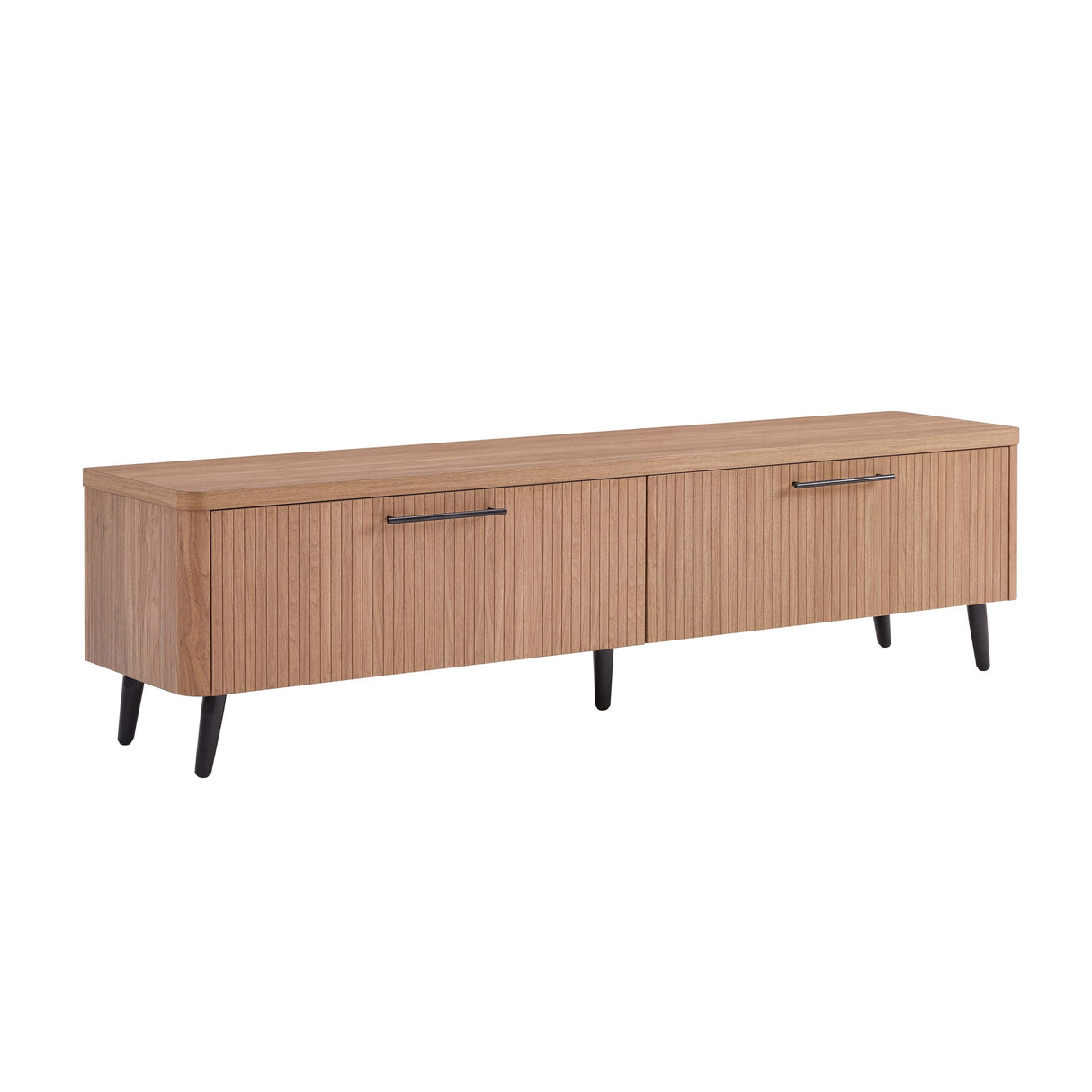 Jodie TV Stand in Maple by Manhattan Comfort at Eve Furniture