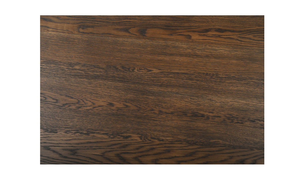 Joel Dining Table Dark Brown by Moe's Home at Eve Furniture