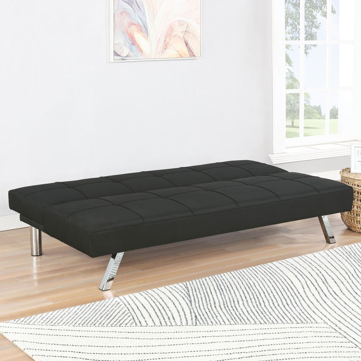Joel Upholstered Tufted Sofa Bed by Coaster at Eve Furniture