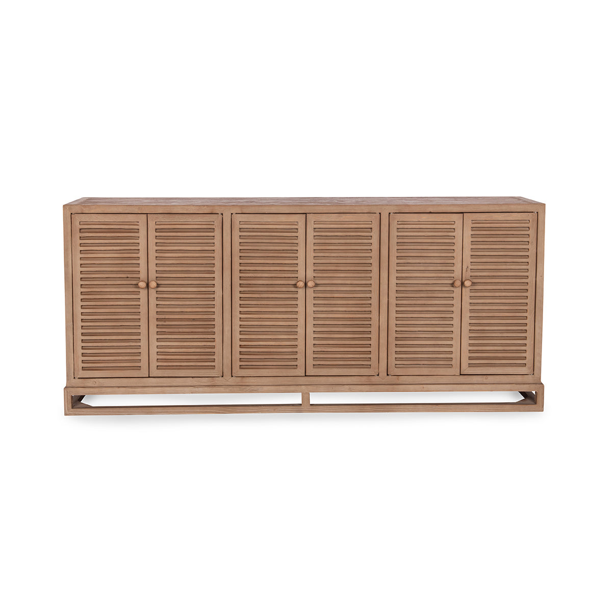 Jolen 6 Door Buffet - Distressed Brown by Classic Home at Eve Furniture