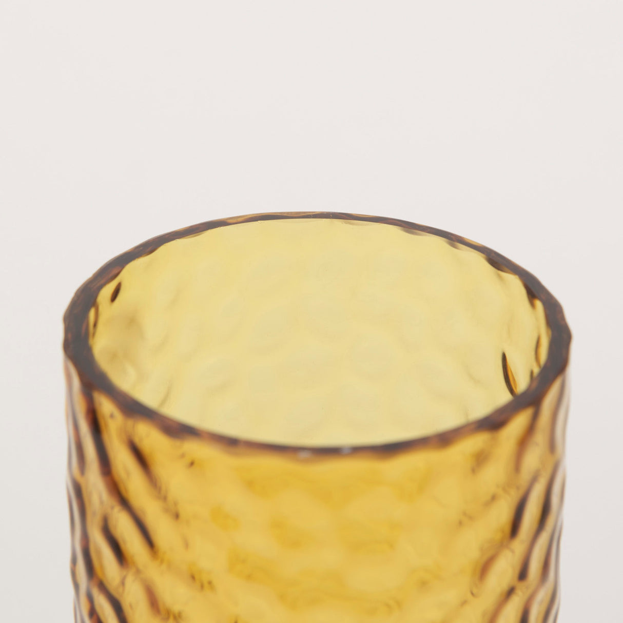 Jolene Amber Waterglass Glass Vase by Mercana at Eve Furniture