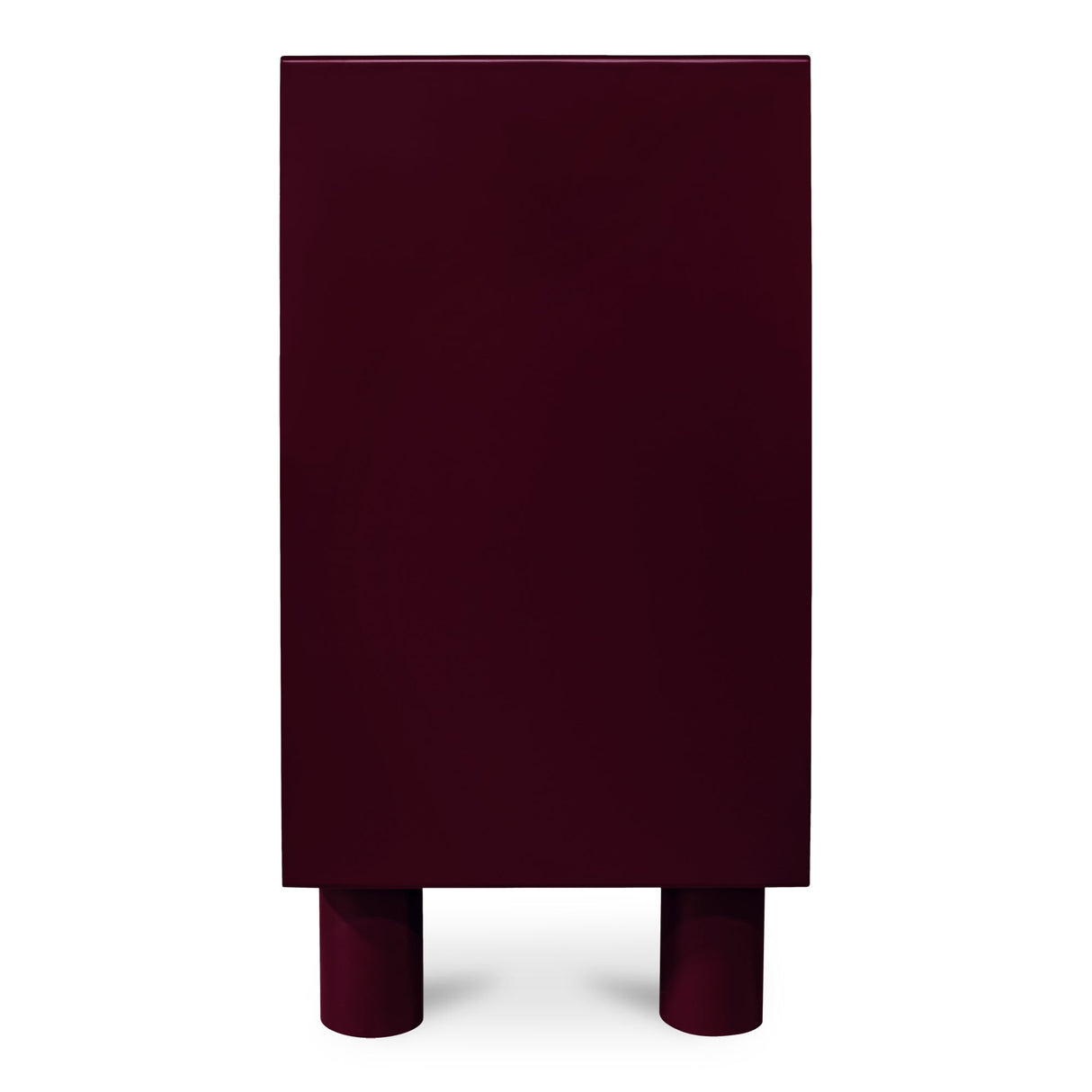 Jolene Deep Red 6 Drawer Dresser by Moe's Home at Eve Furniture