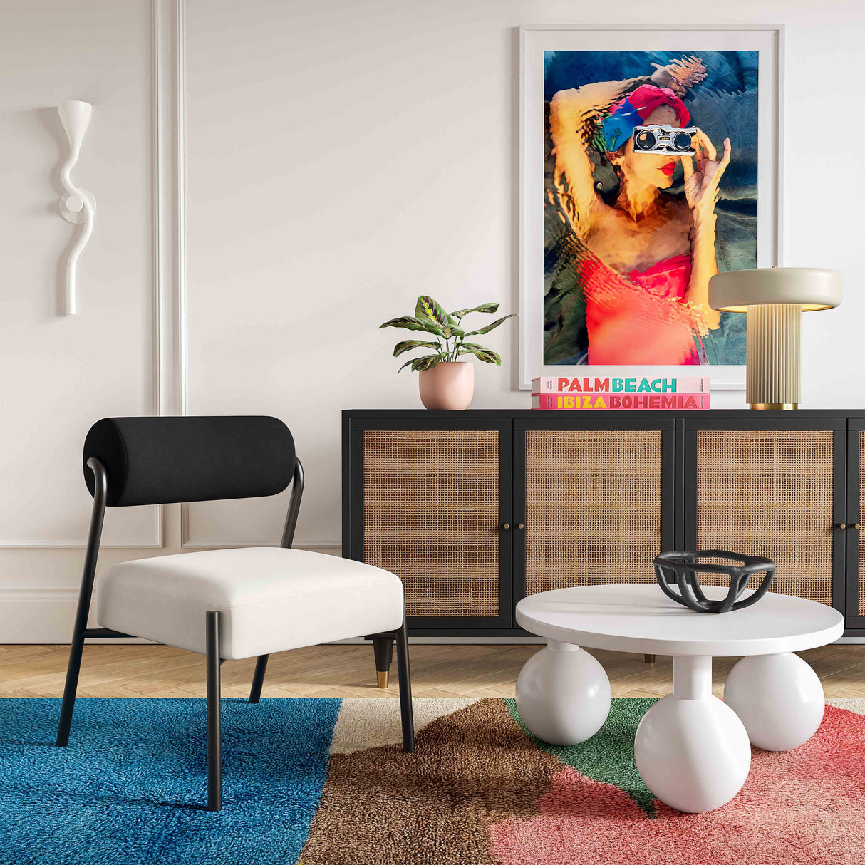 Jolene Velvet Accent Chair by TOV Furniture at Eve Furniture