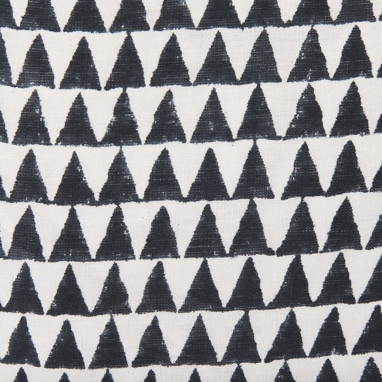 Jolie Cream w/ Black Print Linen Square Decorative Pillow Cover by Mercana at Eve Furniture