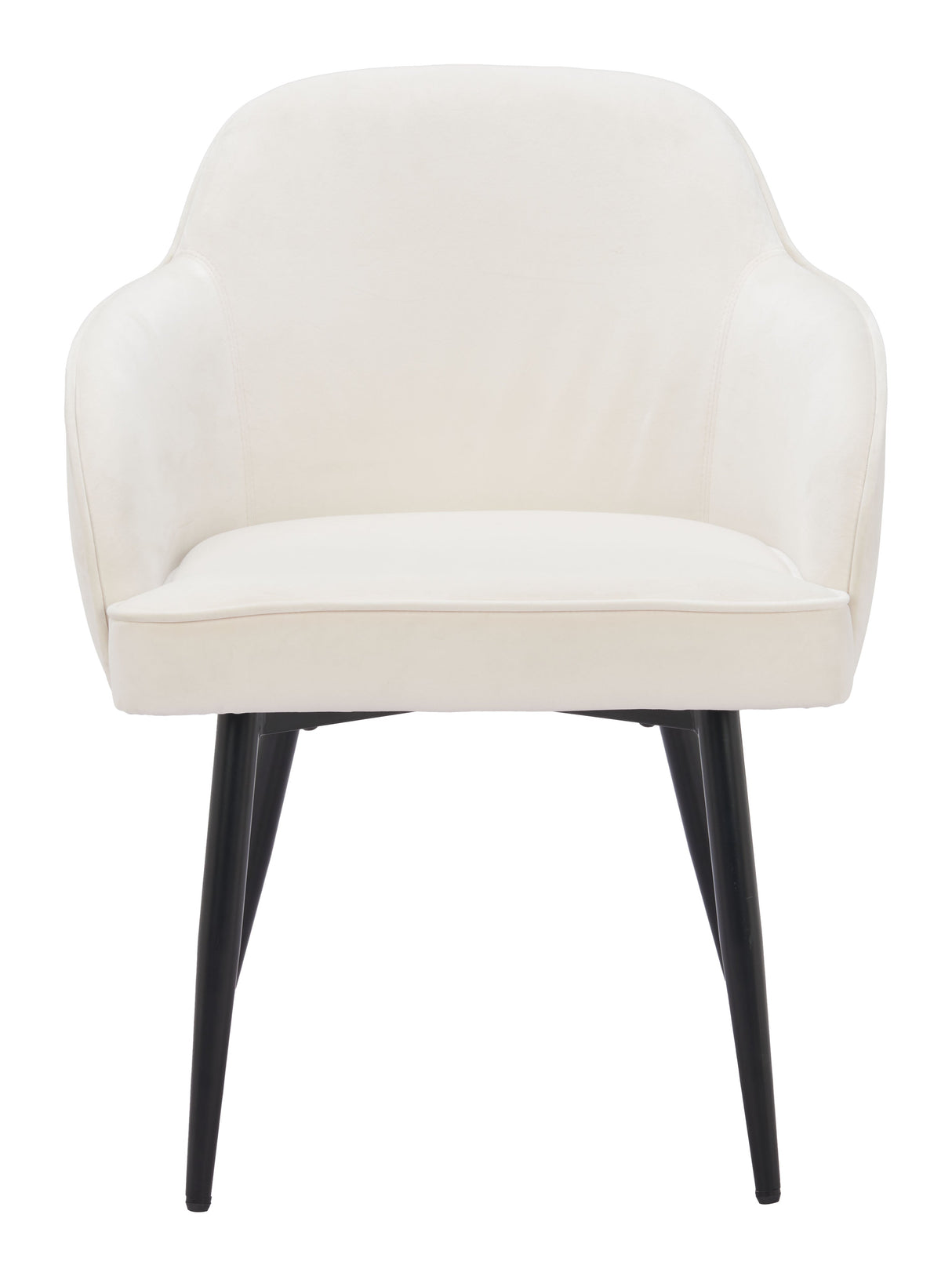 Jolie Ivory Dining Chair (Set of 2) by Zuomod at Eve Furniture