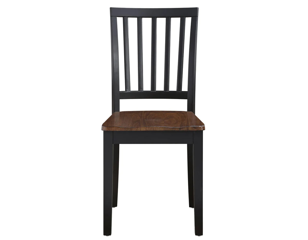 Joplin Walnut/Ebony Dining Room Set by Steve Silver at Eve Furniture