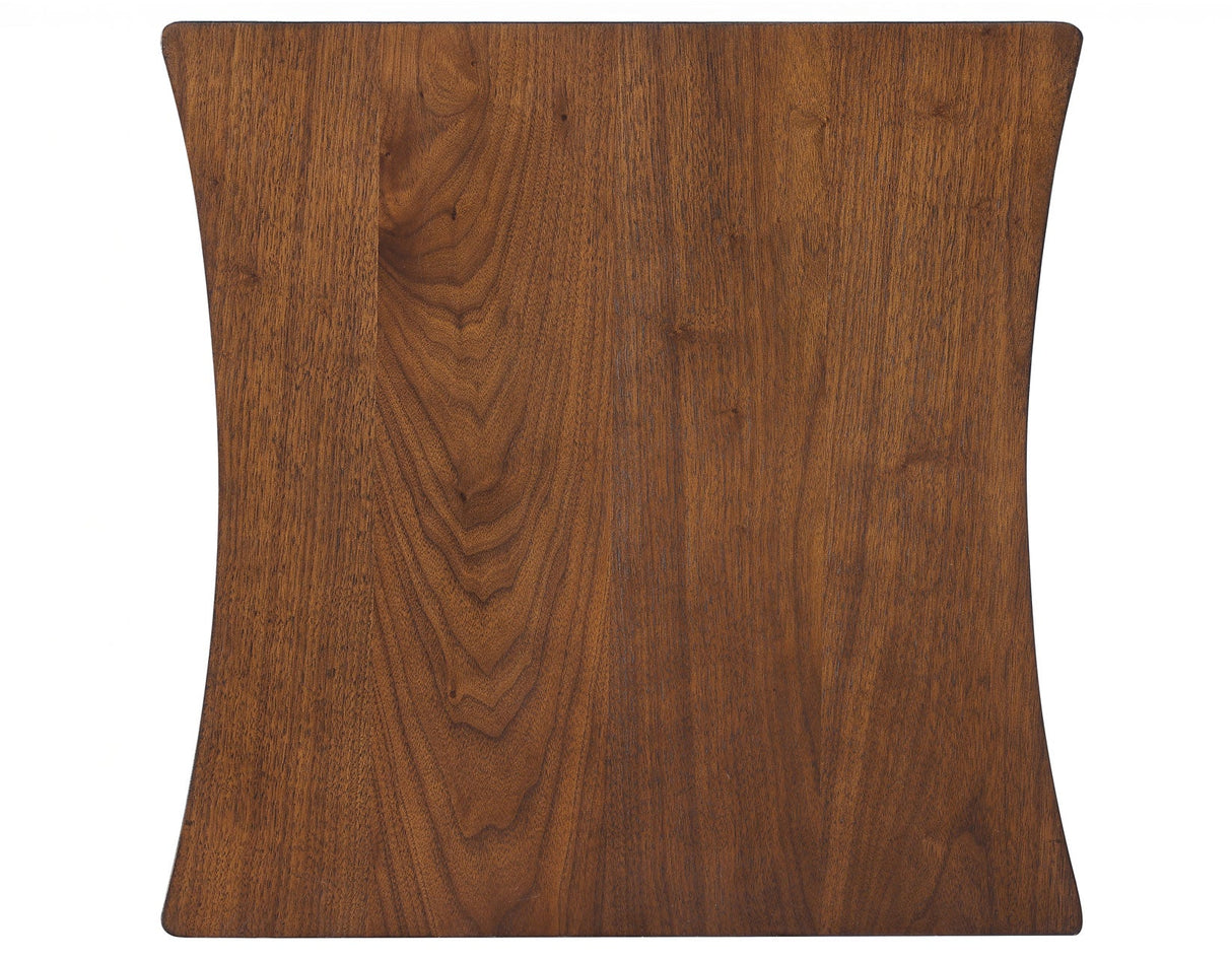 Joplin Walnut/Ebony End Table by Steve Silver at Eve Furniture