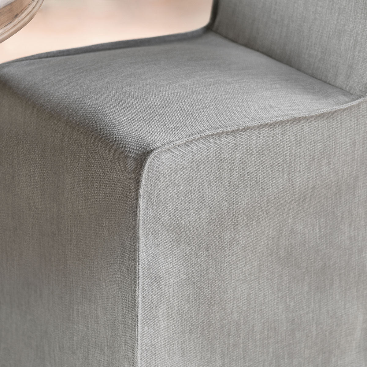 Jordan Cool Gray Upholstered Dining Chair (Set of 2) by Classic Home at Eve Furniture