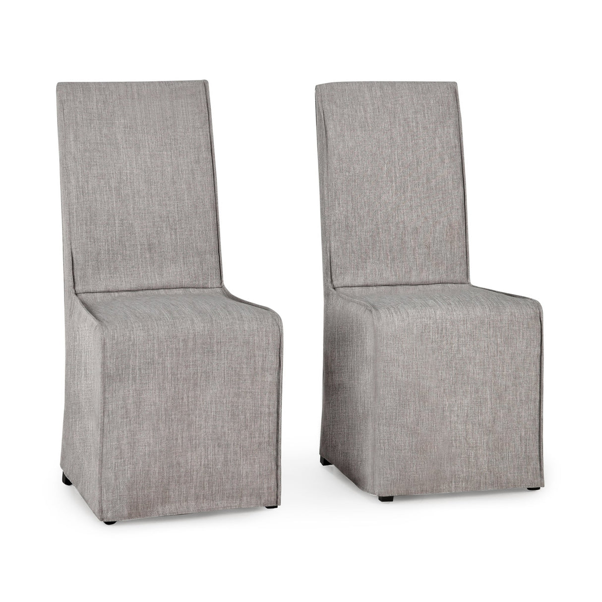 Jordan Dining Chair Set of 2 - Cool Gray by Classic Home at Eve Furniture