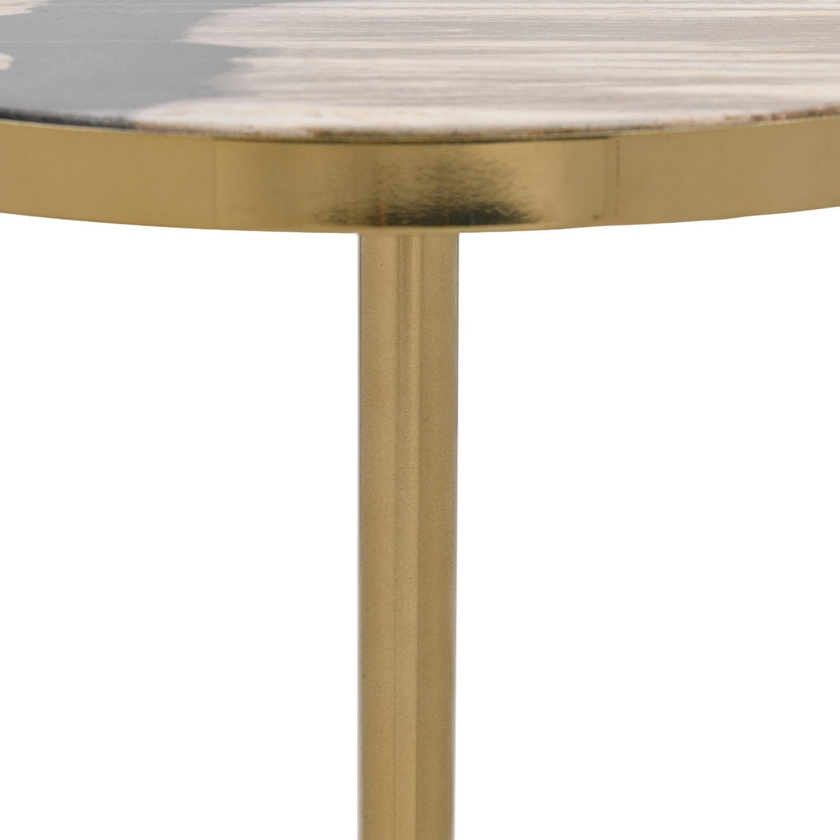 Jordyn Molten Husk Small Accent Table by Classic Home at Eve Furniture