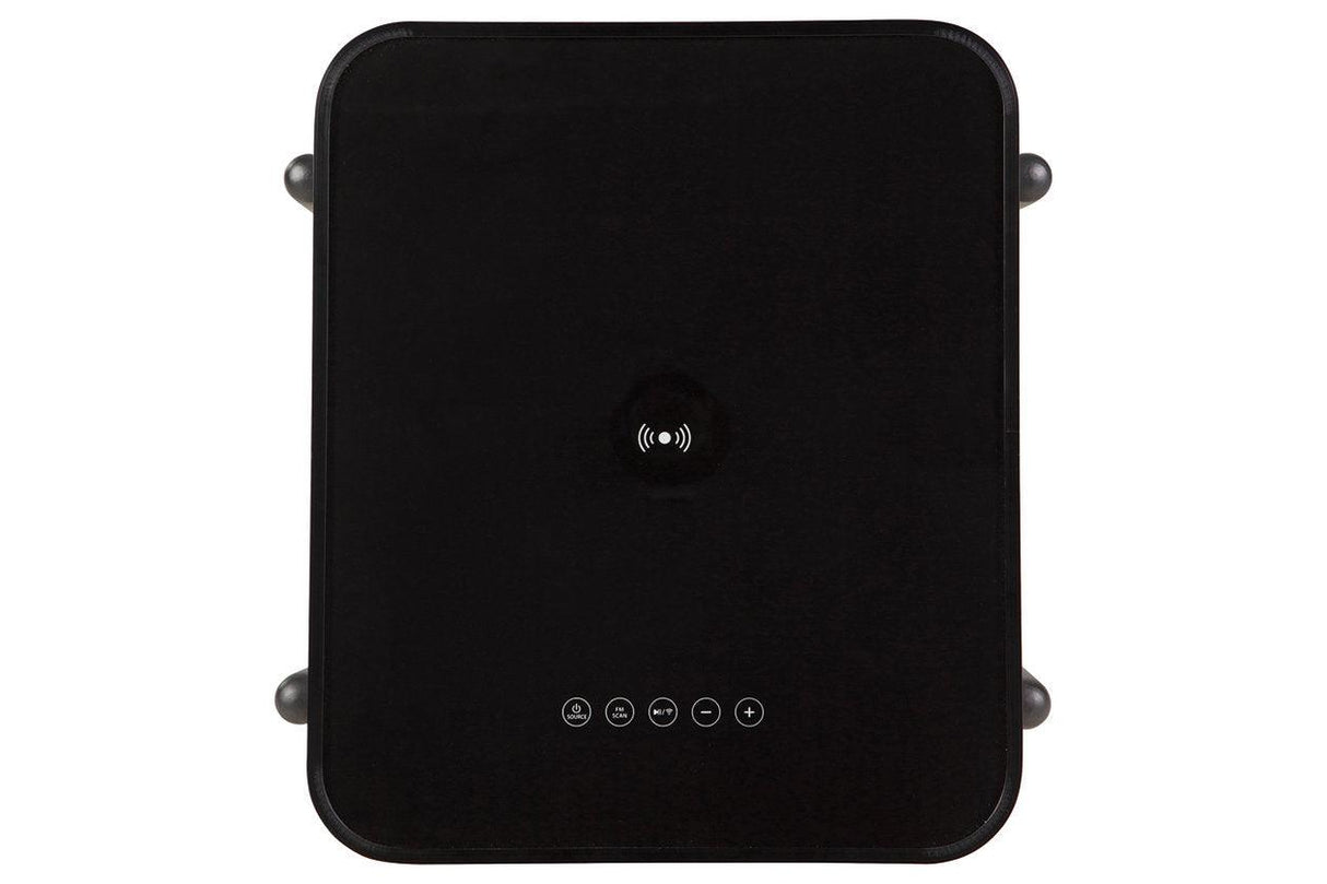 Jorvalee Gray/Black Accent Table by Ashley at Eve Furniture