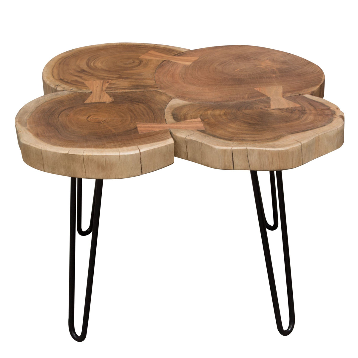 Joss Natural Square Coffee Table by Diamond Sofa at Eve Furniture