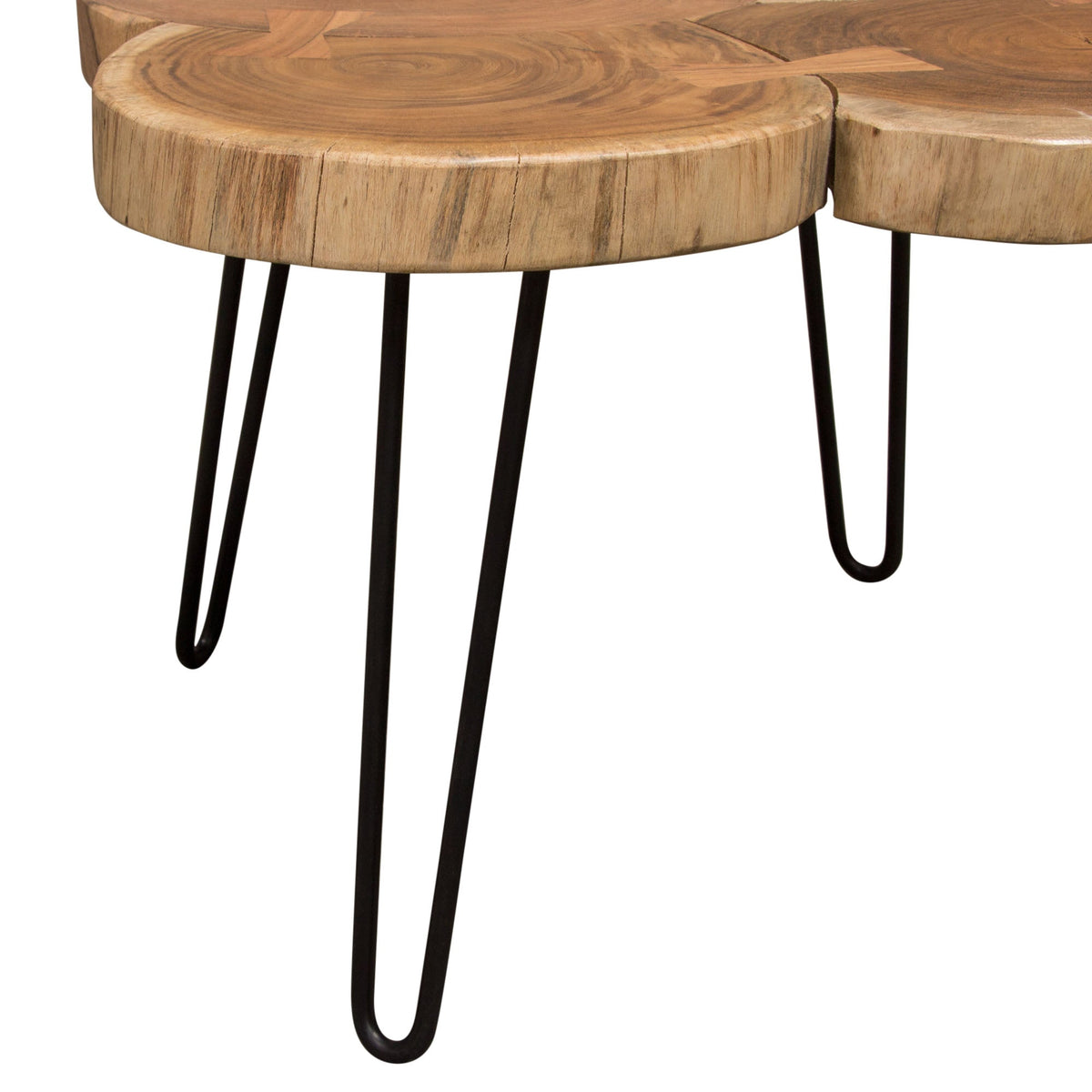 Joss Natural Square Coffee Table by Diamond Sofa at Eve Furniture