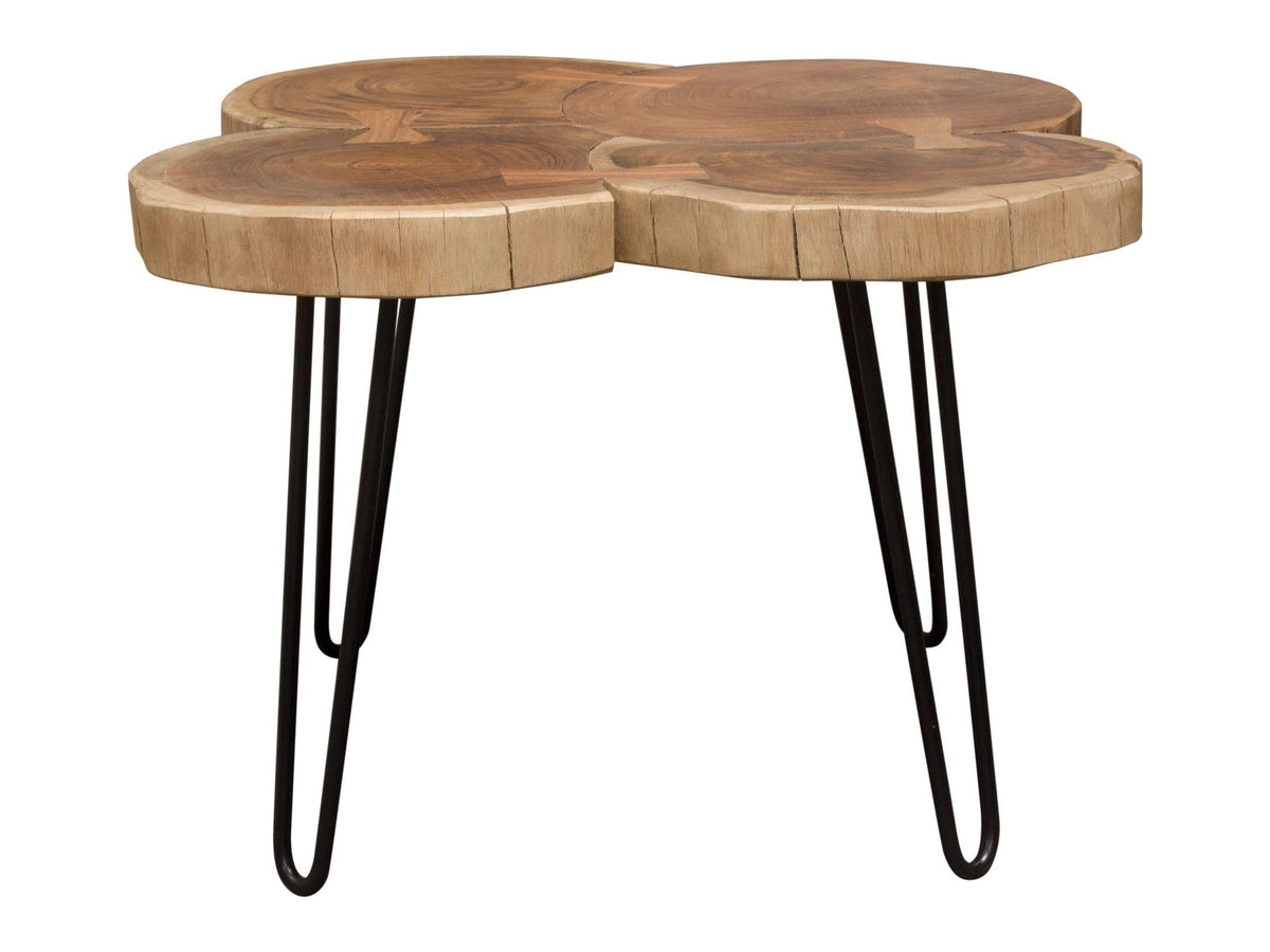 Joss Natural Square Coffee Table by Diamond Sofa at Eve Furniture