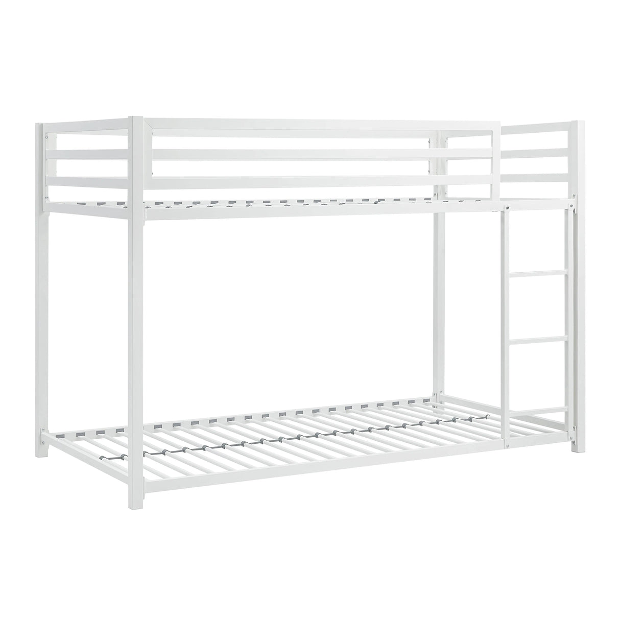 Jovie White Metal Twin/Twin Bunk Bed by Homelegance at Eve Furniture