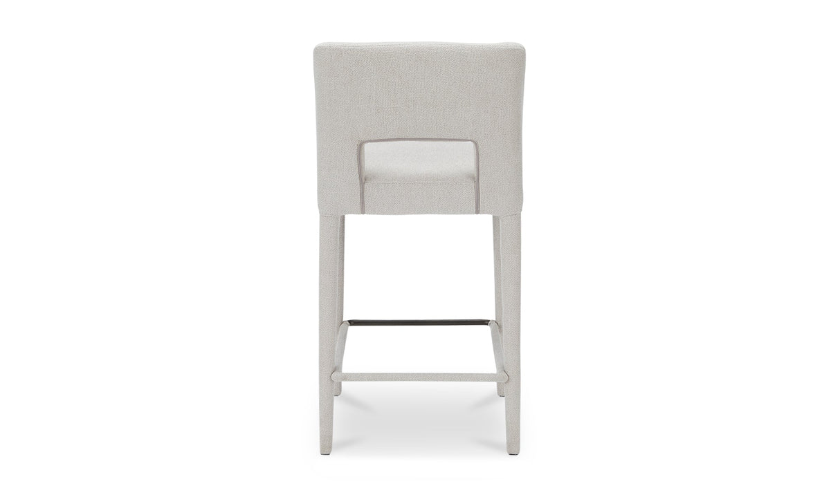 Joyce Counter Stool Beige by Moe's Home at Eve Furniture