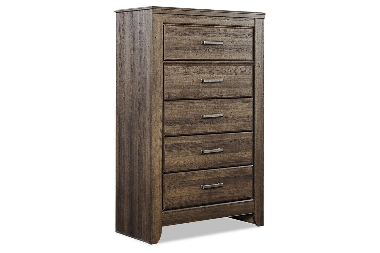 Juararo Dark Brown Chest of Drawers by Ashley at Eve Furniture