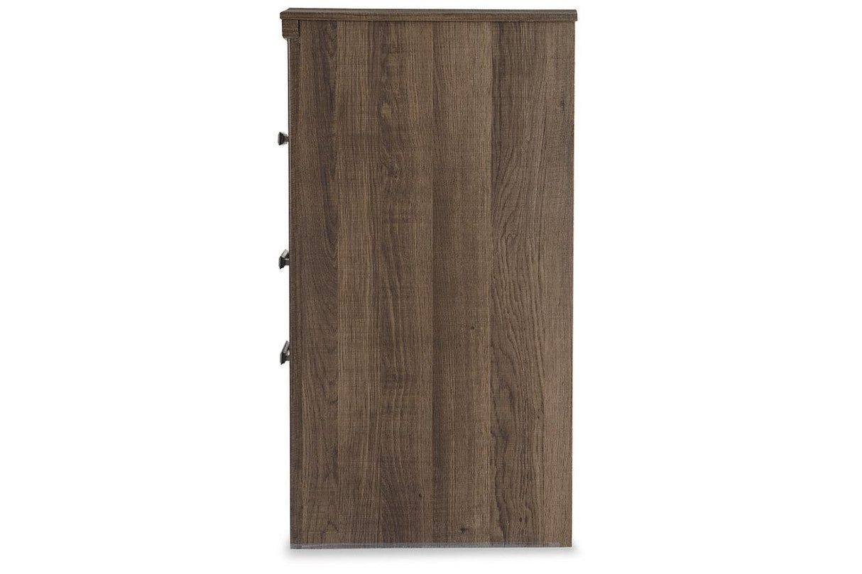 Juararo Dark Brown Nightstand by Ashley at Eve Furniture